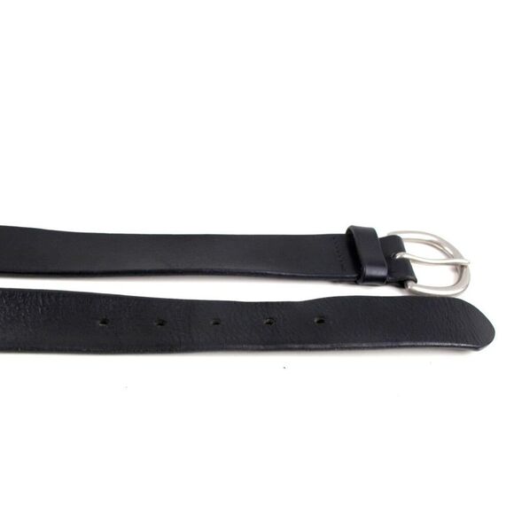 Old Navy BLACK GENUINE LEATHER 1 1/4"Wd CASUAL DRESS MEN'S BELT Sz 38 (X 70 - Picture 11 of 12